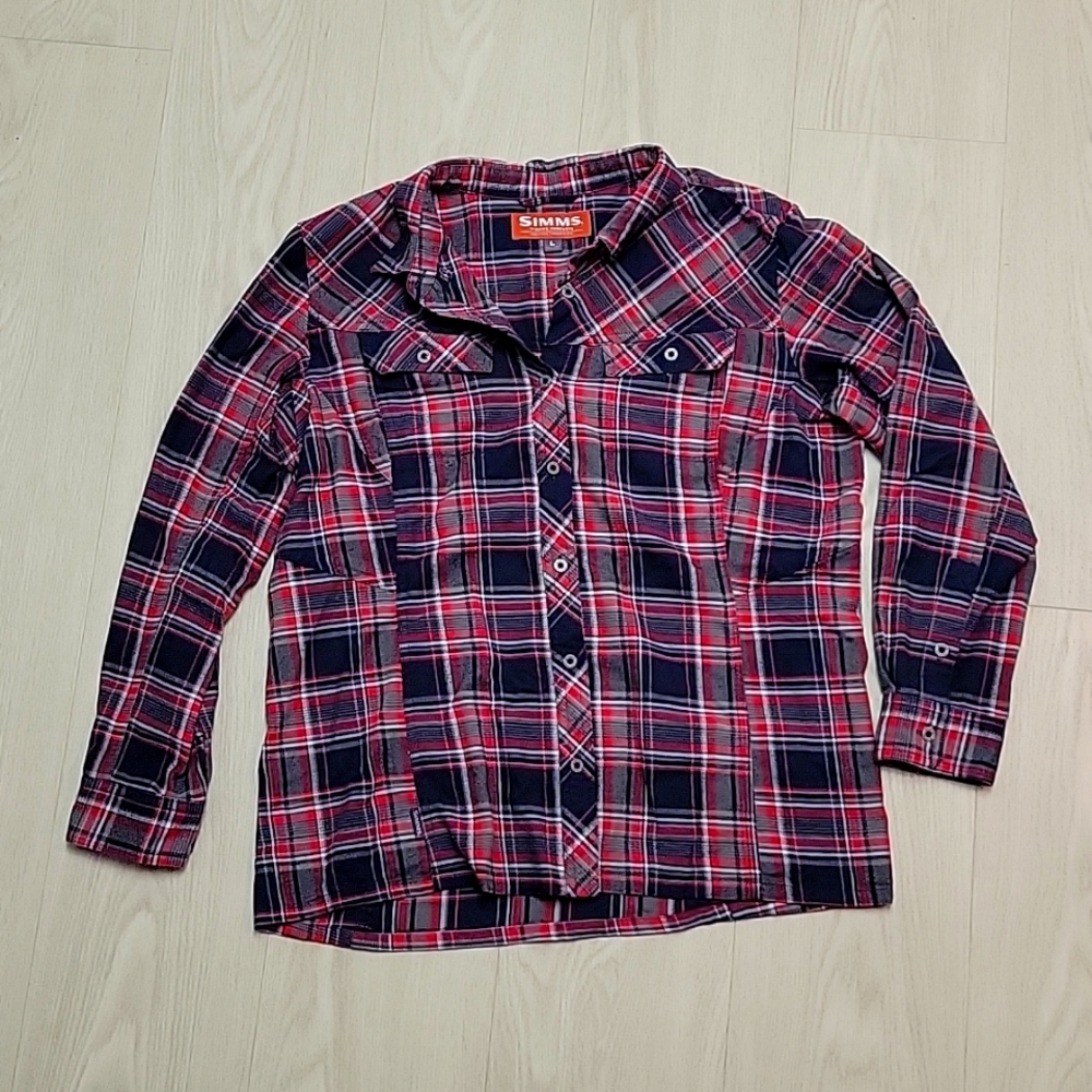 Simms flannel shirt